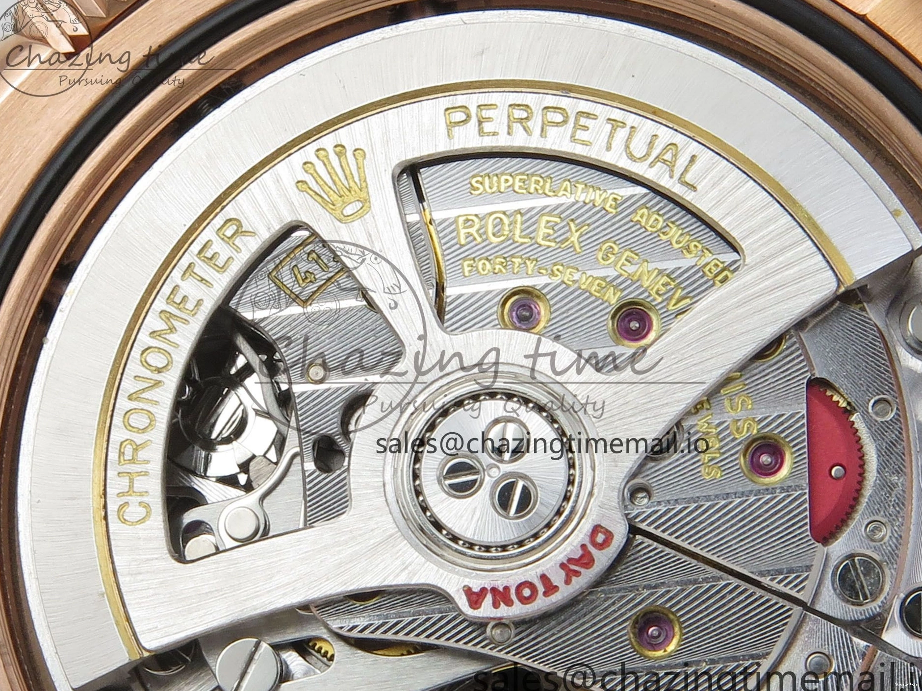 Bracelet Stick Dial 1:1 Black RG APSF Markers RG Best Daytona Edition 904L 126505 RG On SH4131 1229